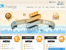 Tablet Screenshot of crystone.se